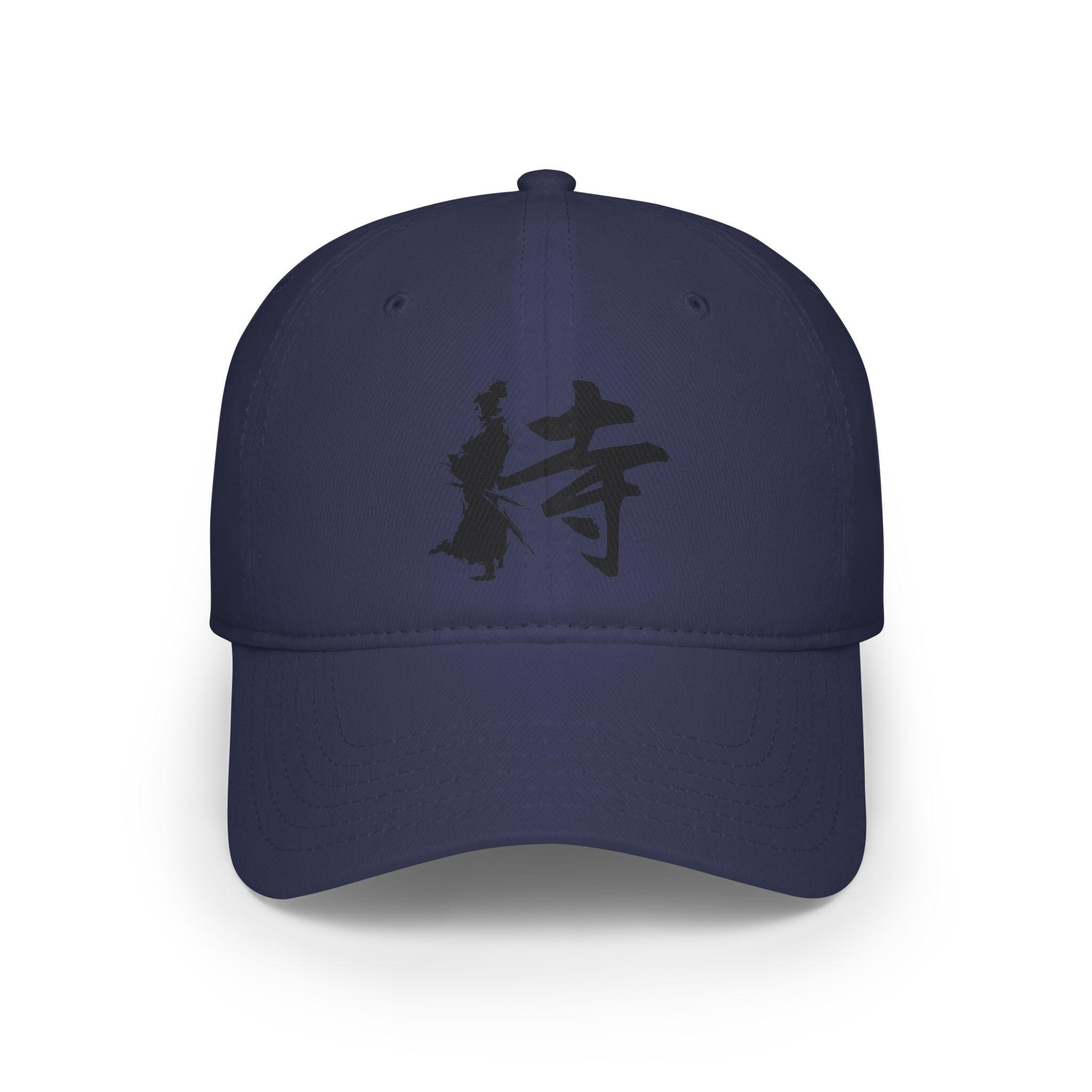 Samurai Kanji Baseball Cap - Japanese Streetwear, Tokyo Style, Y2K 