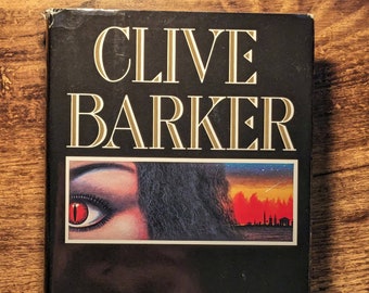 CABAL von CLIVE BARKER - Vintage 1988 Book Club First Edition Hardcover mit Schutzumschlag - Seltenes Bestseller Geschenk, Throwback Horror Thriller