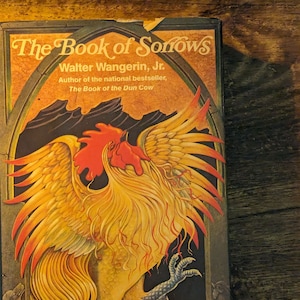 The BOOK of SORROWS - Rare Vintage Hardcover w/ Dust Jacket by Walter Wangerin, Jr - First Edition 1985, Collector&#39;s Item Fantasy Book