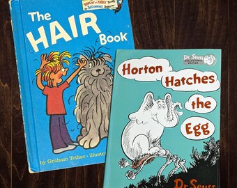 DR. SEUSS BOOKS - Hardcover Vintage Children's Books, 60s