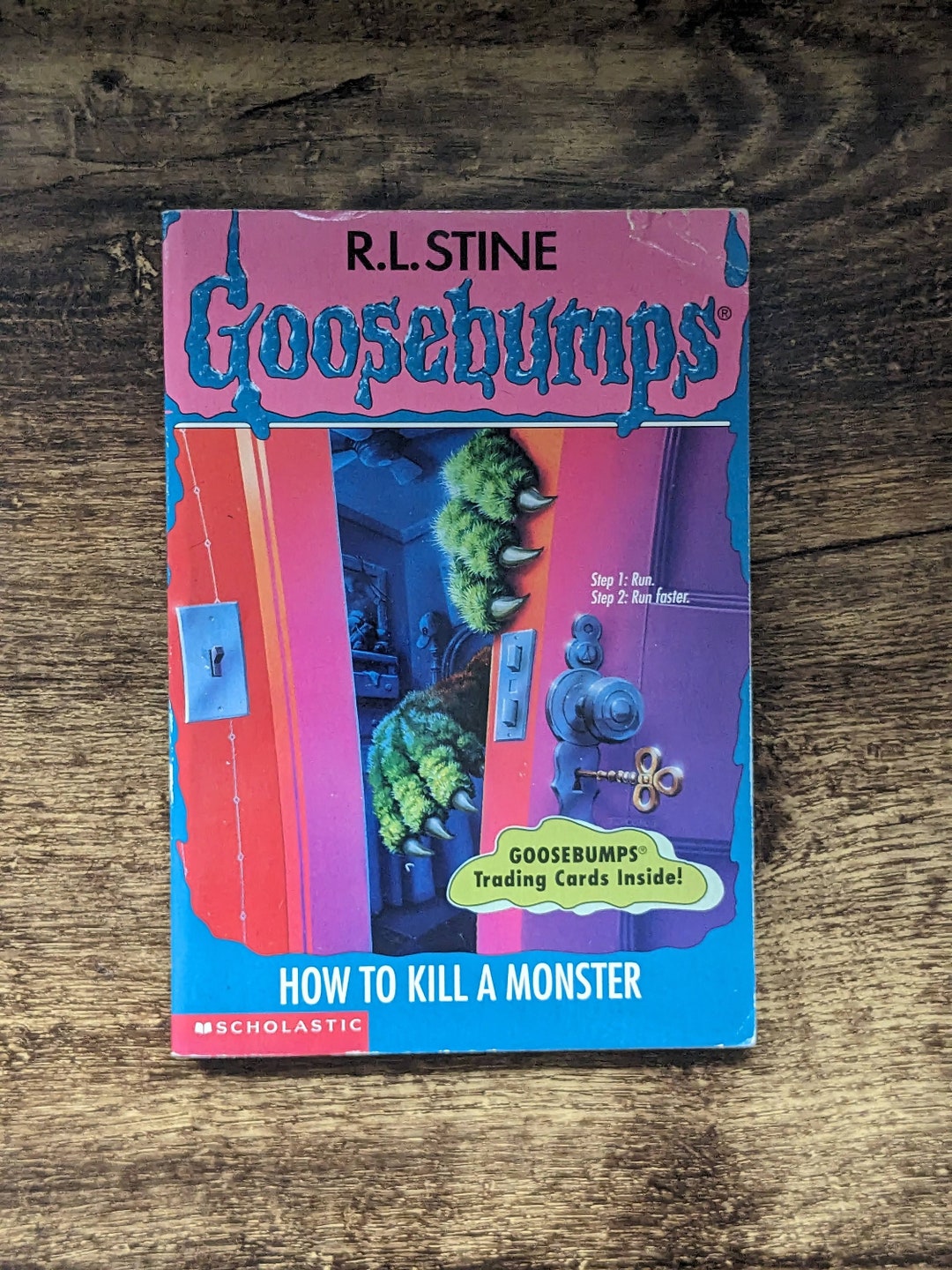 How to Kill a Monster goosebumps 46 Rare Cards & Bookmark Etsy