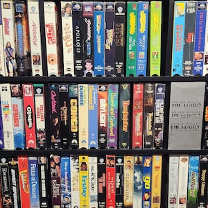 Vintage VHS - You Pick Various Titles! - Rare Retro Physical Media, Classic Movie Cinema Favorites, Comedy, Action, Western, Dramas, Blooper