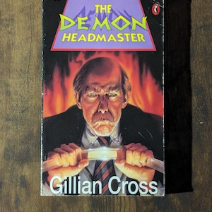 The DEMON HEADMaster von Gillian Cross VINTAGE Spooky Kapitel Buch 1984 Taschenbuch, Kinder Taschenbuch Horror Thriller Story Retro