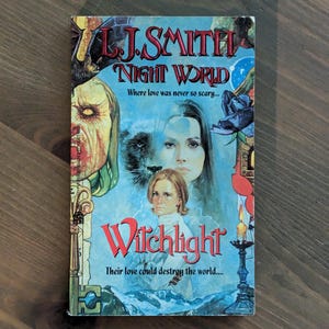 Witchlight (Night World #9) by L.J. Smith Rare Vintage Paperback, Classic Bestseller Young Adult Fantasy Vampires Novel, Paranormal Romance