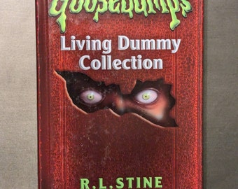 GOOSEBUMPS LIVING DUMMY Collection - Hardcover Night of the... Triple Pack Anthology, Slappy Kids Horror Chapter Books Set Collector's Item