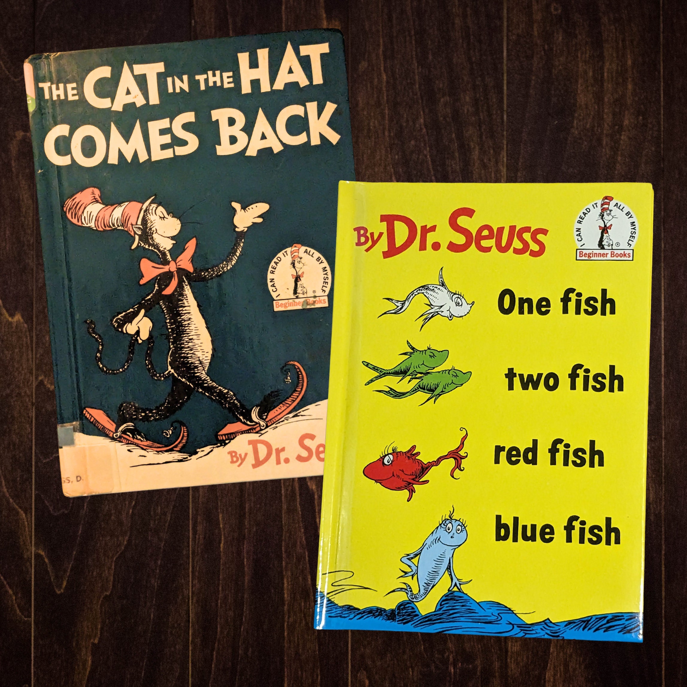 DR. SEUSS BOOKS - Hardcover Vintage Children's Books, 60s