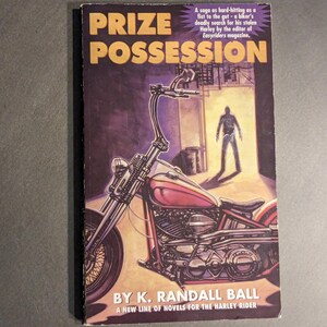 PRIZE POSSESSION Vintage Paperback by K. Randall Ball - Rare Sexy Thriller Noir Mystery Thriller Novel, Throwback Detective Story Gift Book