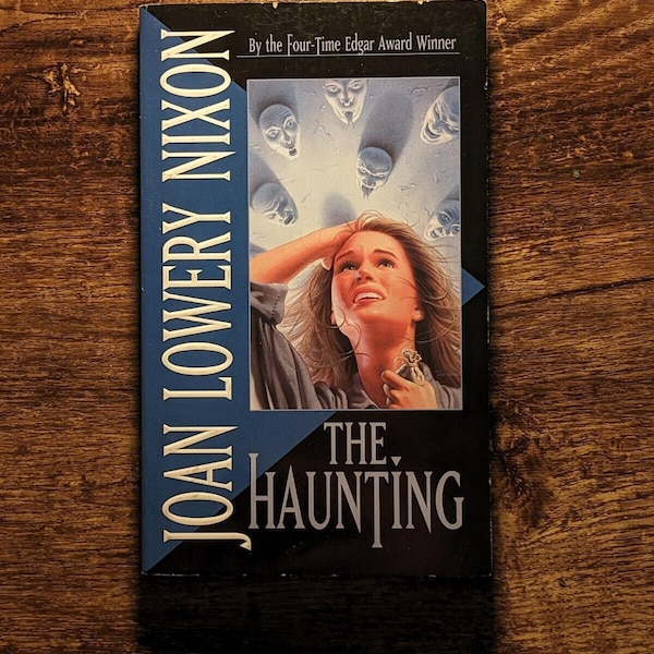 THE HAUNTING Vintage Paperback Bestseller by Joan Lowery Nixon (2000, Mass Market) Retro Horror Novel, Gift for Reader, Spooky Throwback