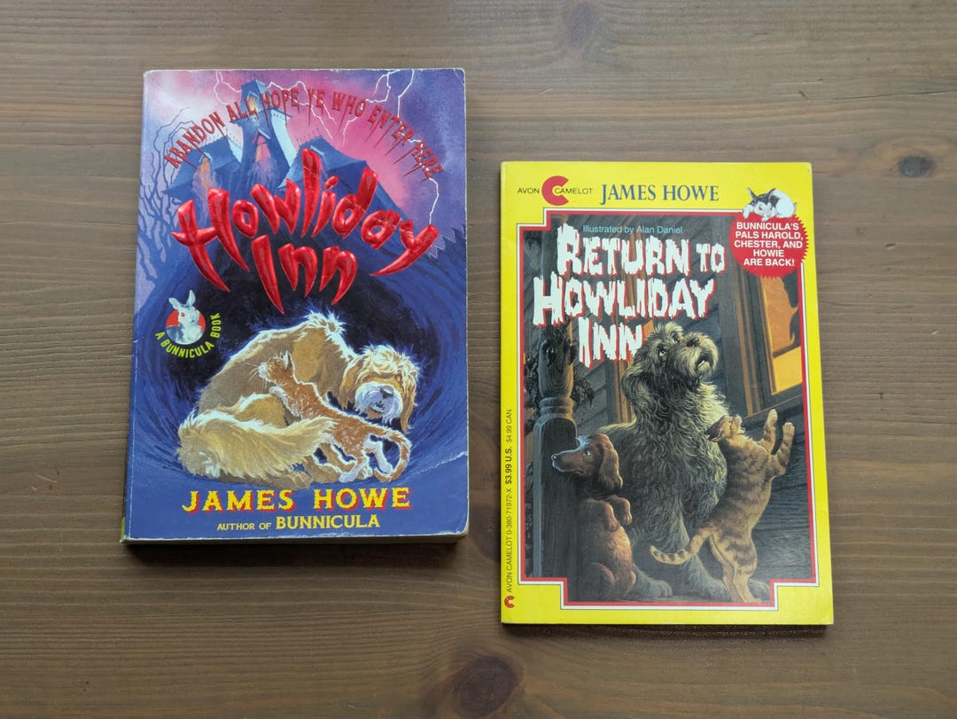 HOWLIDAY INN 2-pack Book Set - Return by James Howe - Vintage Kids ...