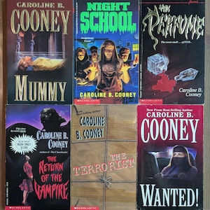 You Choose CAROLINE B COONEY Vintage Thriller Paperback Horror Novels, Similar to Fear Street & Point Horror 90s Throwback Retro Bestsellers