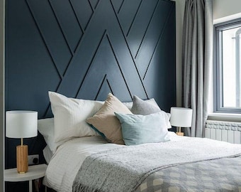 Asymmetrical Wall Molding Design: Accent Wall Project (Digital Service)
