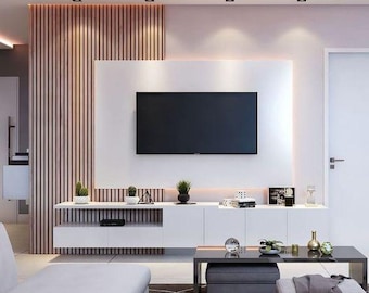 Tv Unit, Wall Unit, Television, Wood, New, Console, Design ,3d model ,3d  ,Creative , Home ,Living Room,Wall Desing , Digital Download!!!
