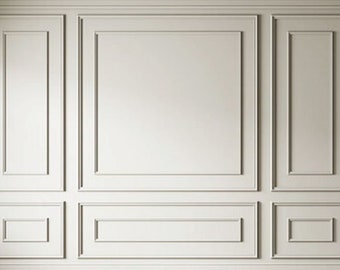 Custom Trim Accent Wall Design Plans (Digital Download)