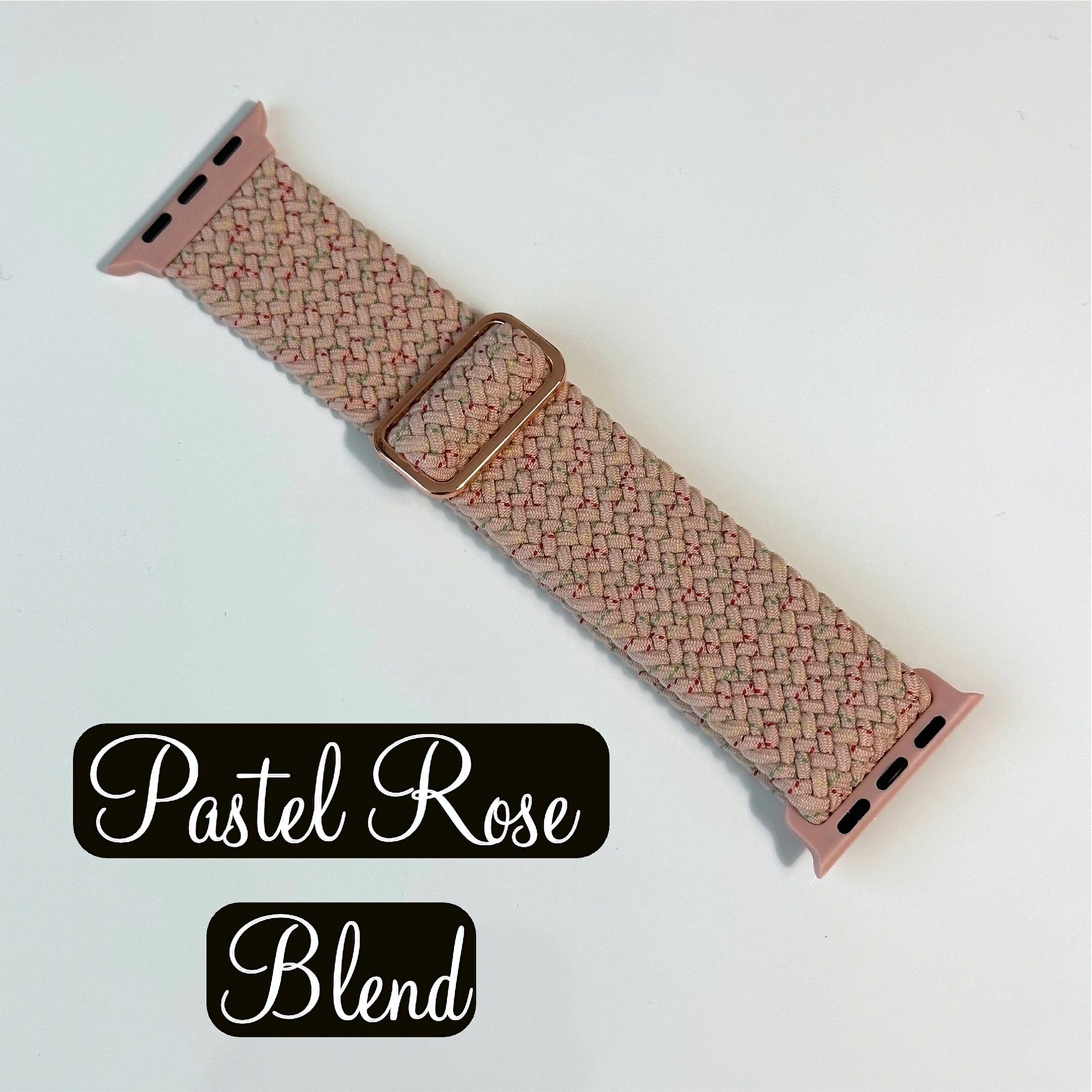 New color! Adjustable Braided Solo Loop Strap Band For Apple Watch Series 9 8 7 6 5 SE Knit Woven Band iWatch Loop 38mm 40mm 41 mm 42mm 49mm
