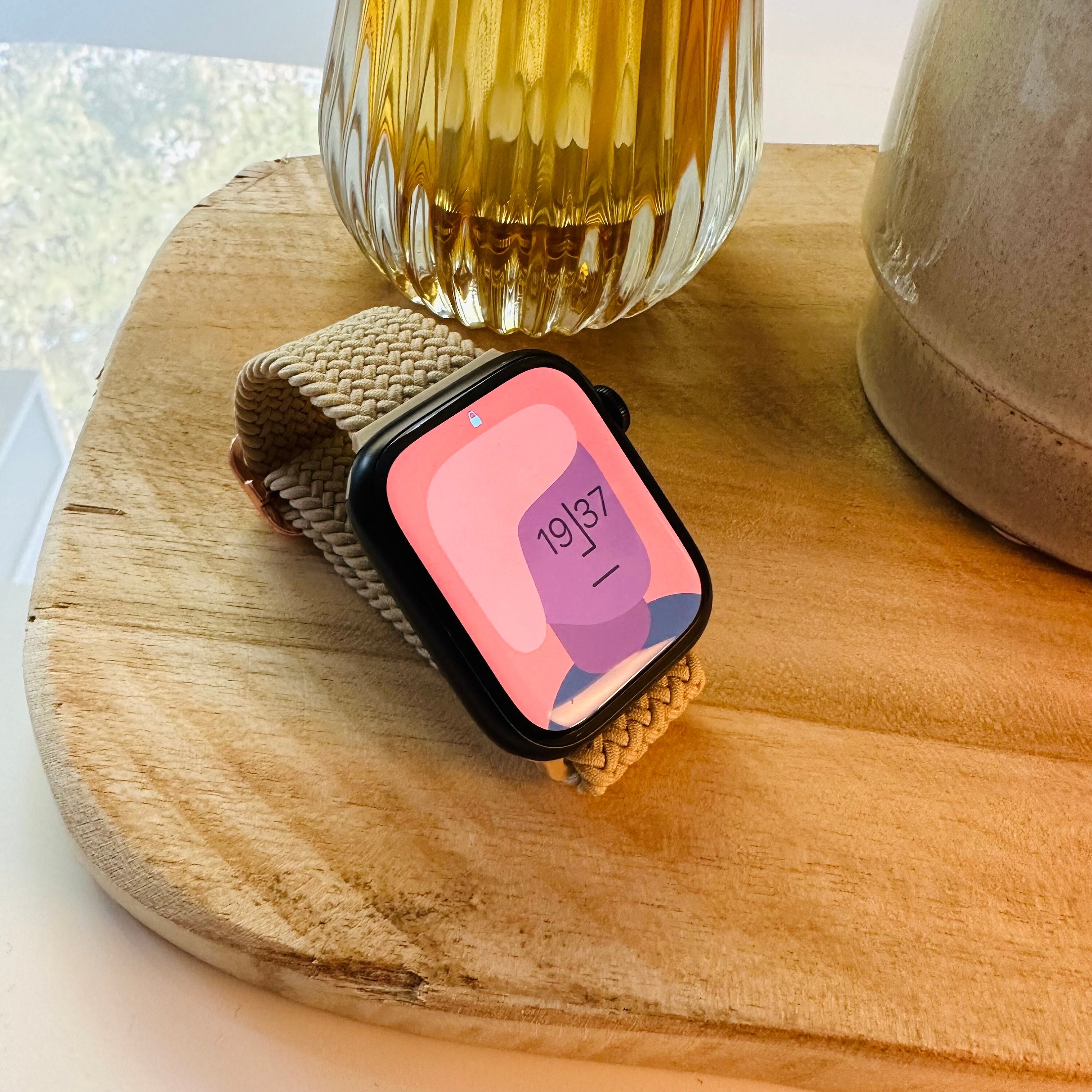 New color! Adjustable Braided Solo Loop Strap Band For Apple Watch Series 9 8 7 6 5 SE Knit Woven Band iWatch Loop 38mm 40mm 41 mm 42mm 49mm