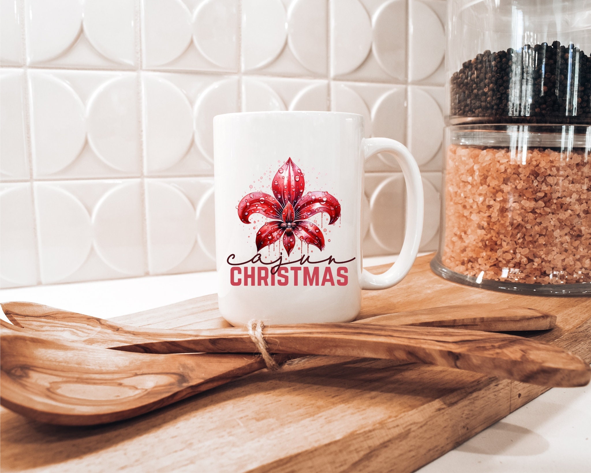 Cajun Christmas PNG Printable Holiday Design Winter - Etsy