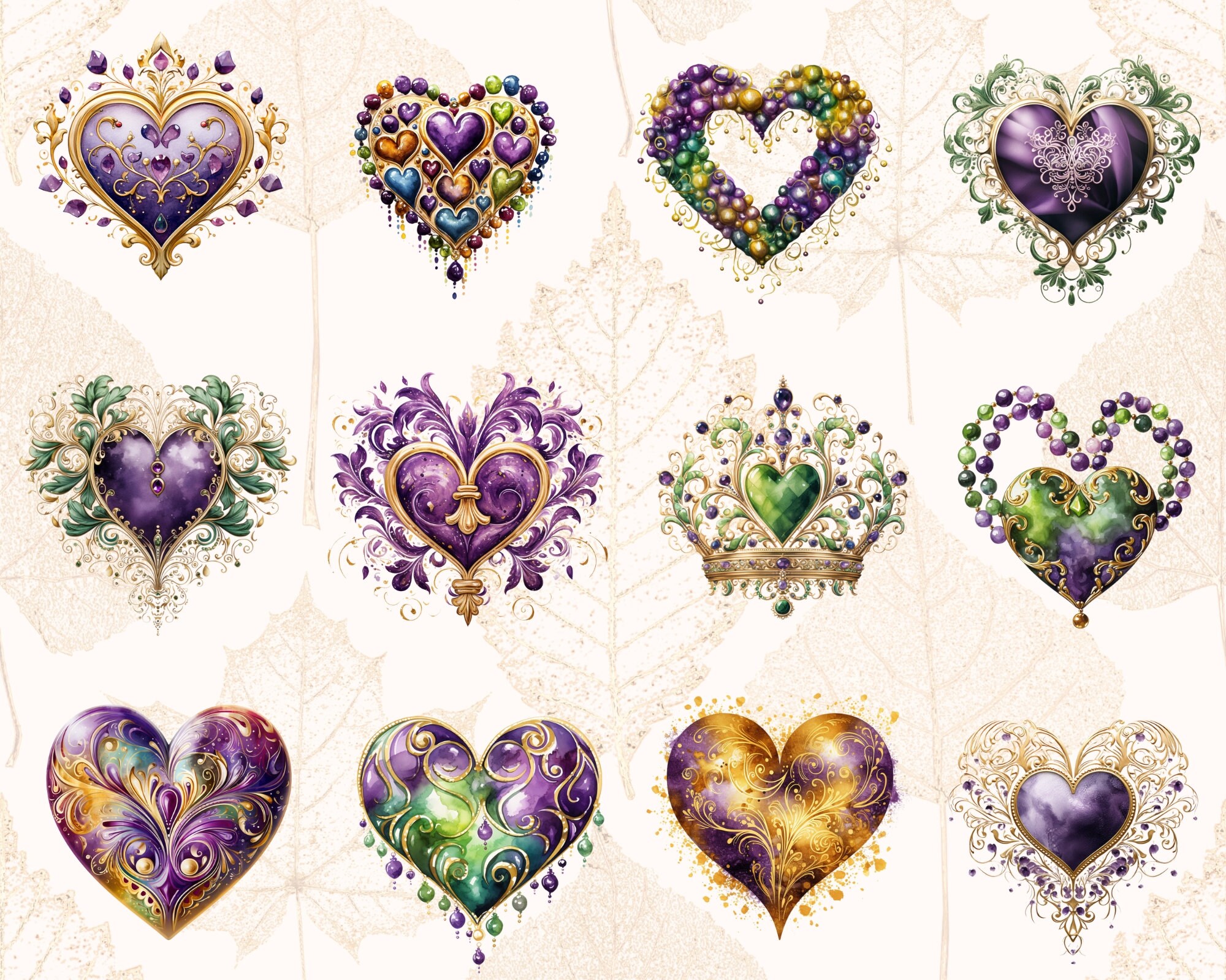 mardi gras valentines party