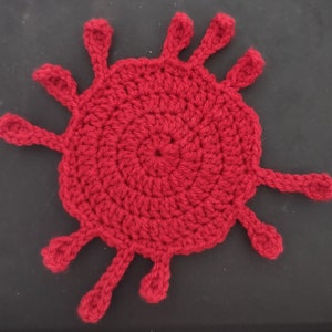 Blood Splat mug rug