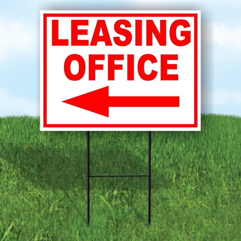 Example Leasing Sign Board Custom for Lease Sign - Etsy