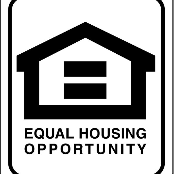 Equal Housing Opportunity Logo Aluminum Composite Outdoor Sign