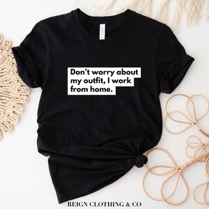 Work from Home-Women&#39;s Graphic Tee