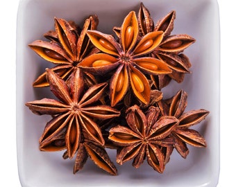 Organic Star Anise | Badiyan k Phool | Badian Aniseed Whole Anise Star Premium Quality Herbs & Spices | Badyan Ke Phool | Badian Khatai