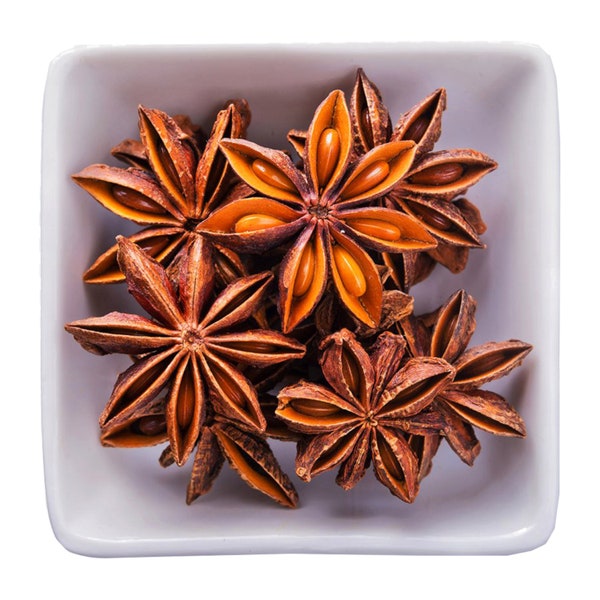 Organic Star Anise | Badiyan k Phool | Badian Aniseed Whole Anise Star Premium Quality Herbs & Spices | Badyan Ke Phool | Badian Khatai