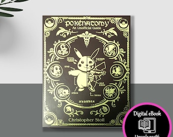 Pokemon Pokenatomy an Unofficial Guide Book Pokemon Gifts Pokemon