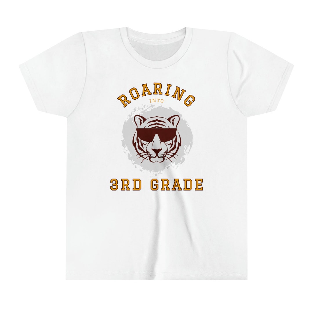 first-day-of-3rd-grade-back-to-school-shirt-roaring-into-3rd-grade