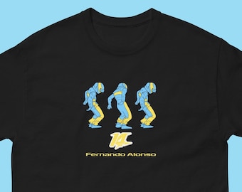 Camiseta clásica hombre Fernando Alonso Dance 14 Formula 1 F1