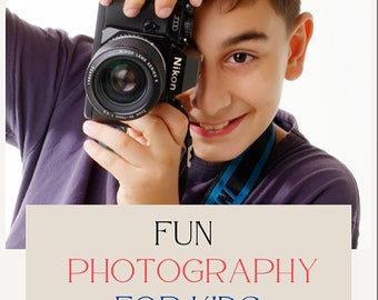 Libro electrónico de fotografía divertido para niños: Despierta la creatividad a través del lente, regalo para las vacaciones de verano