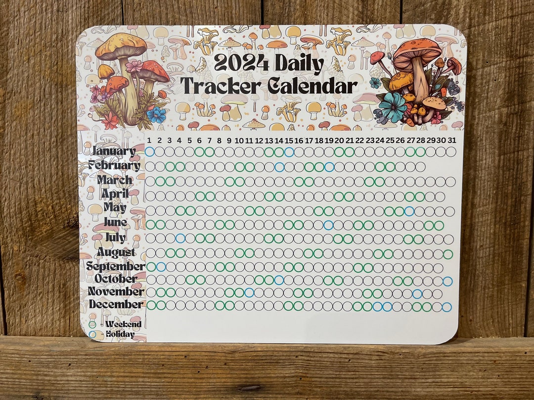 Gift for Teacher 2024 Calendar, Magnetic Whiteboard Mushroom Themed  Eco-friendly Daily Organizer, Task Tracker, Yearly Planner, Gift for Her -  Etsy