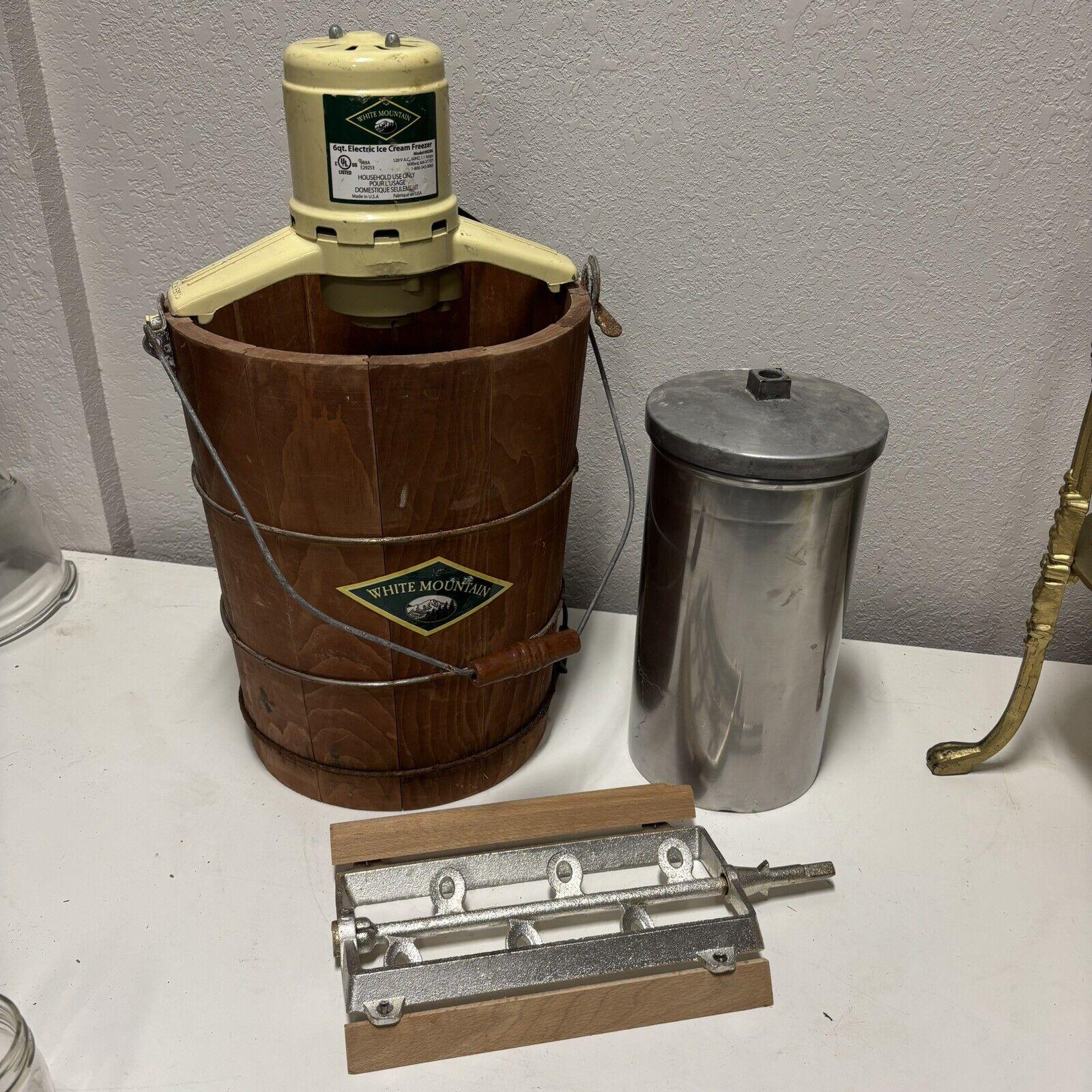 white mountain creamery ice cream maker