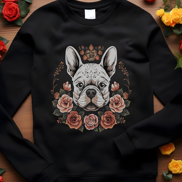 French Bulldog Day of the Dead - Etsy