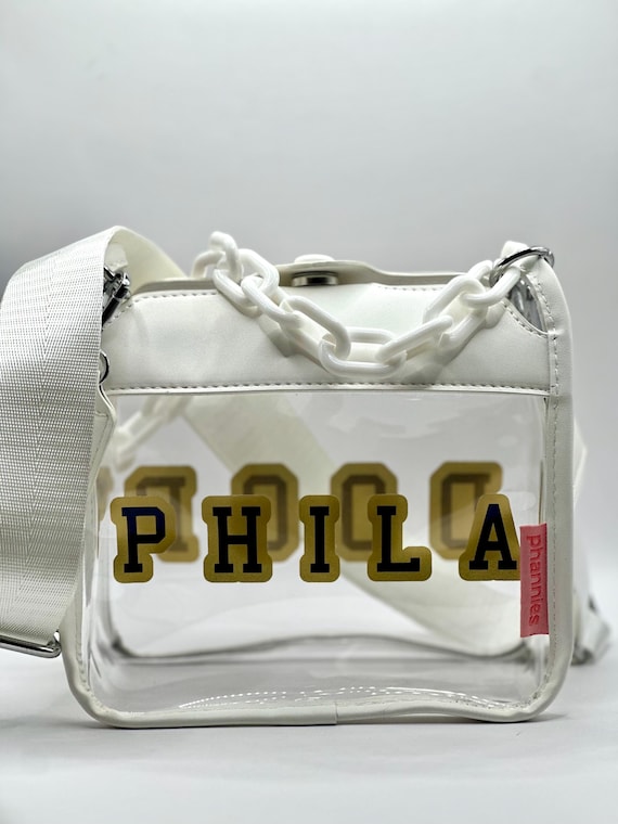 Bolso bandolera transparente DOOP/PHILA – Aprobado para estadios