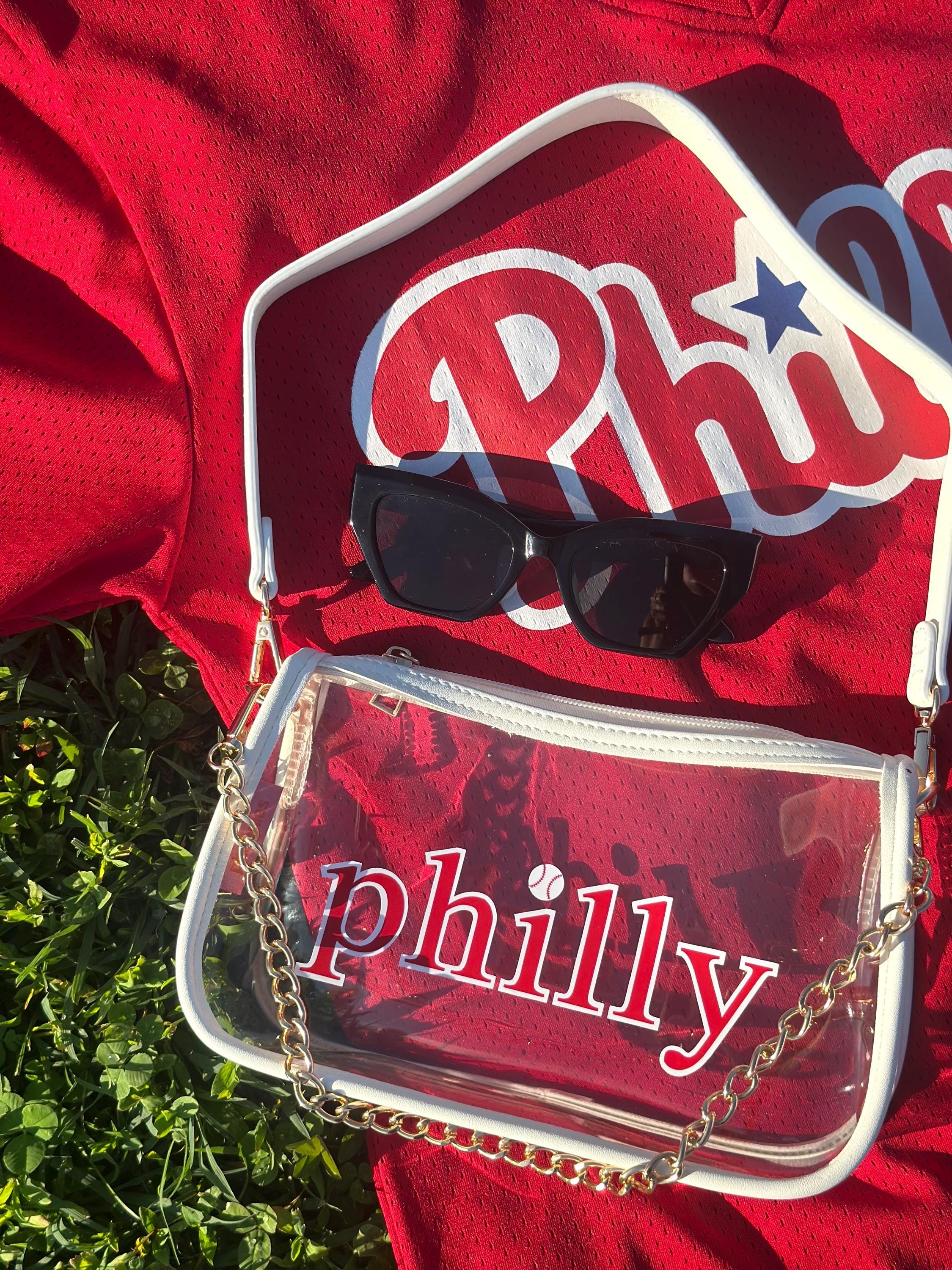 Philly Clear Stadium Approved Purse and Convertable Crossbody