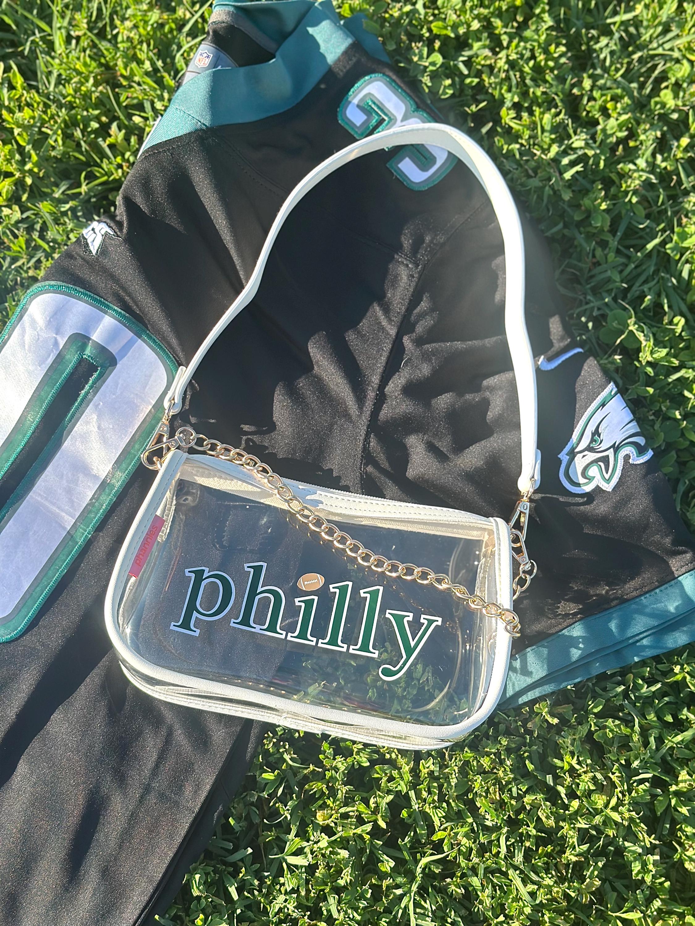 Philly Clear Stadium Approved Purse and Convertable Crossbody
