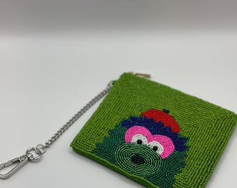 Beaded Baseball Mini Purse Beaded Baseball Mini Purse