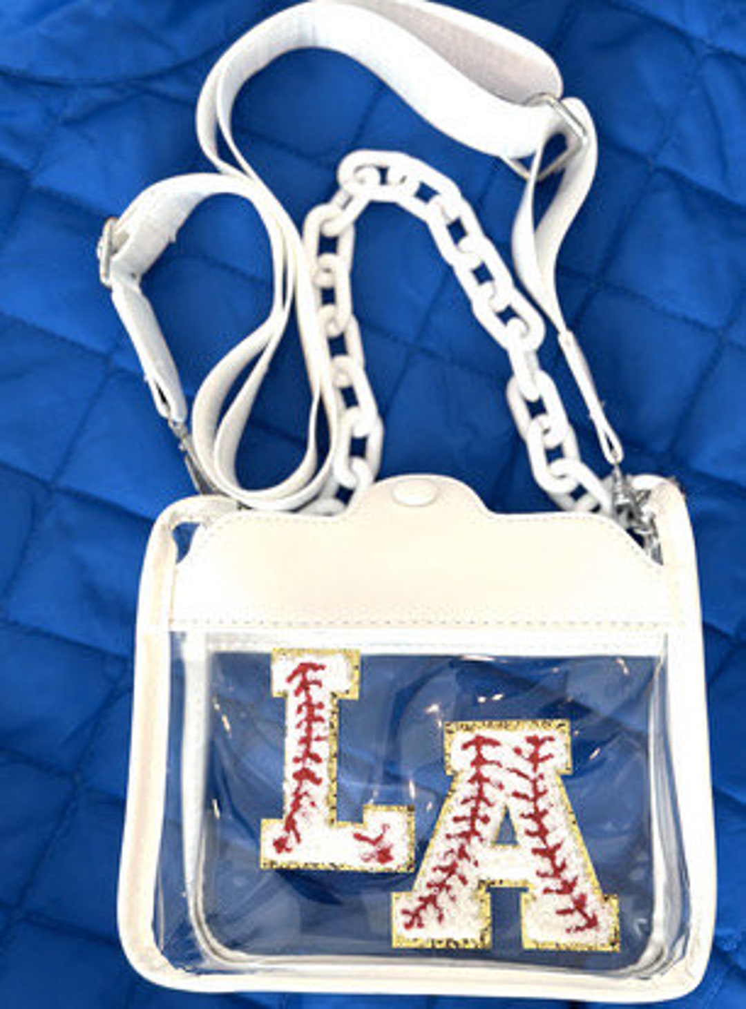 Juventus Hat America Jersey Icon Sports Official Licensed U.S. Soccer Stadium Approved Clear Crossbody Bag With Zipper And Side Pocket Icon Soccer Liverpool Soccer Ball