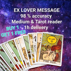 Same Hour** Ex Lover** Tarotlezen ∆ 20 jaar ervaring ∆ 98% nauwkeurige helderziendheid