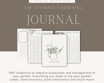The Ultimate Gardening Journal