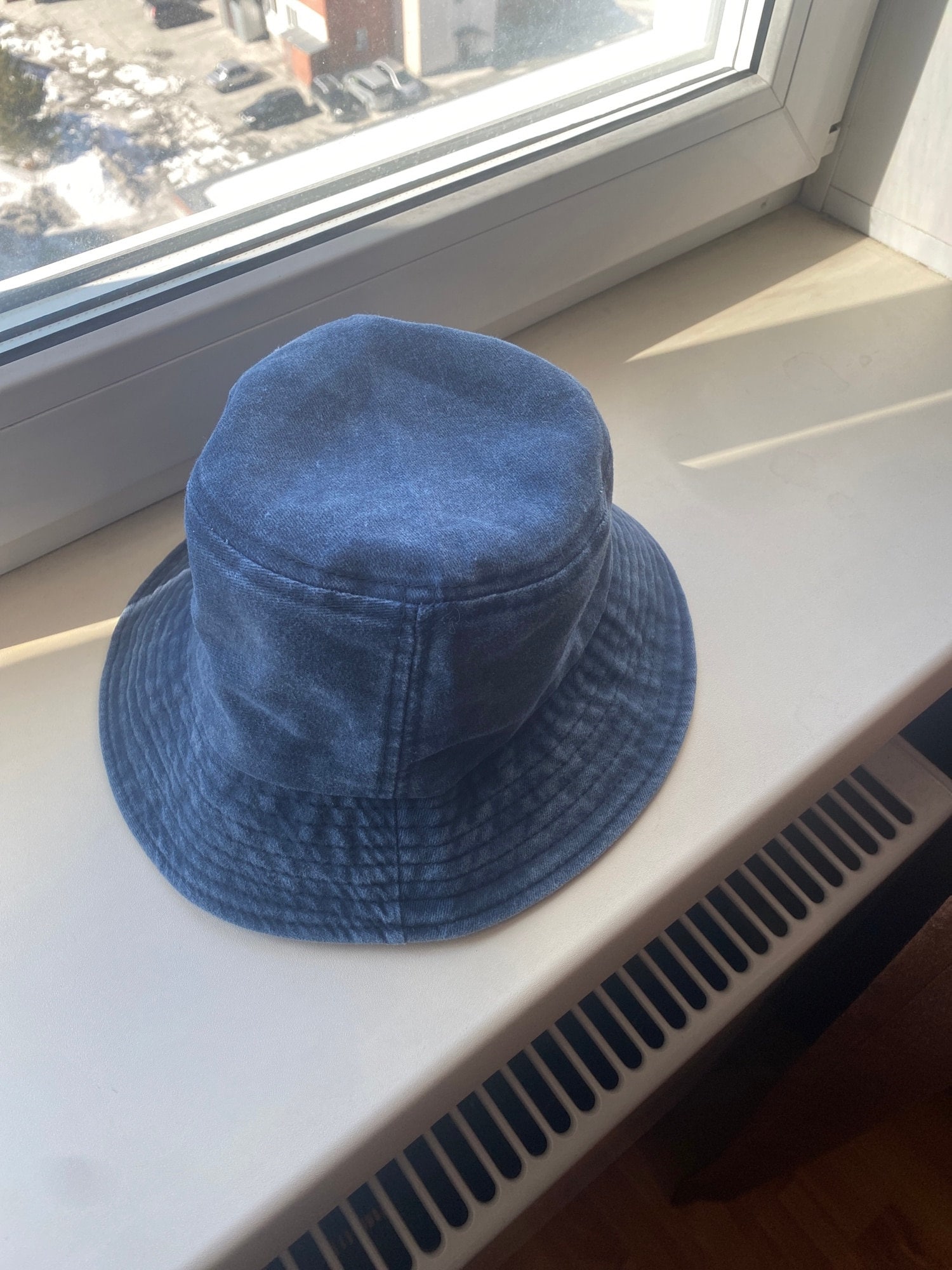 Washed Denim Bucket Hat Kids Wide Brim Cotton Fisherman Hat Girls Boys Summer Panama Sun Hat Outdoor Beach Fishing Cap