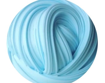 Fluffy Glossy Blue Slime Uk BUY 2 GT 1 FREE Birthday gift present