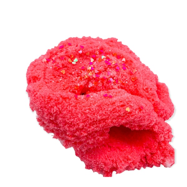 Red Cloud Slime Drizzle container Birthday Gift Present