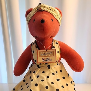 Vintage 1984 Bearilyn Monroe Plush Bear NABCO VIB North American Bear Co
