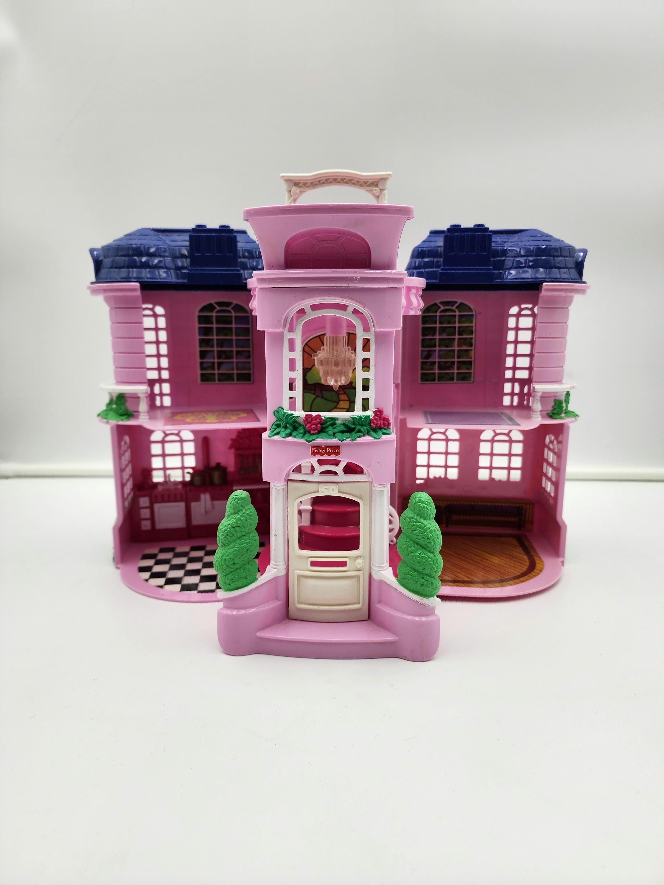 ヴィンテージ フィッシャープライス スイートストリート ピンク タウン