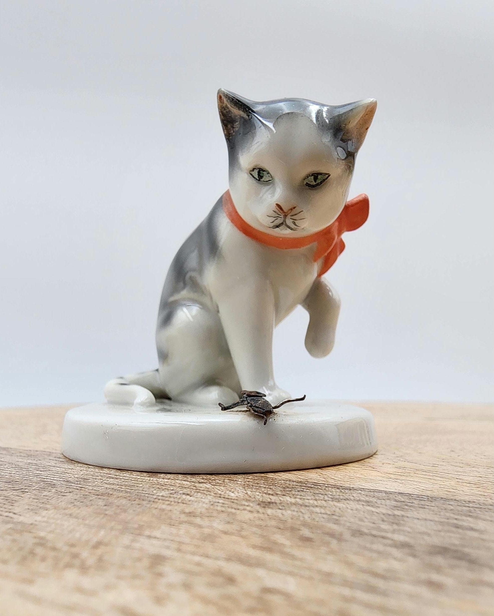 Goebel Cat Figurine - Etsy