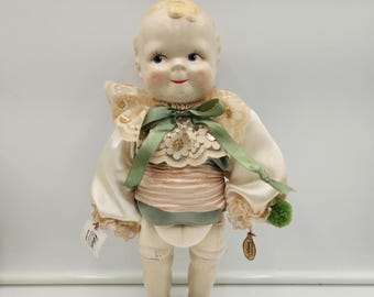 Patrice Doll by Katherines Collection – Vintage-Style Figurine, 12” – Missing Pants