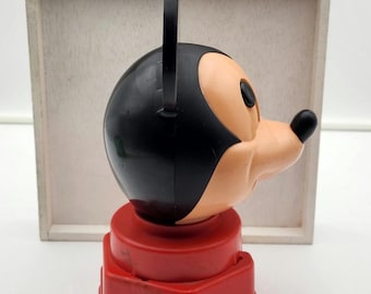 Vintage 1968 Mickey Mouse Gumball Machine Bank – Hasbro Walt