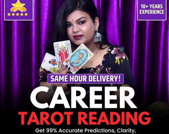 Career Reading, (Same Hour) Tarot & Numerology Predictions, Life Path Reading, Finance Reading, Money Reading, Digital Reading